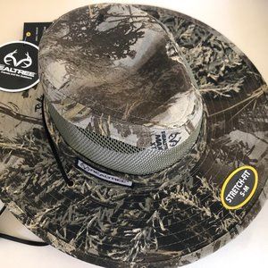 Real Tree Men's Safari Brim Camouflage Hat
